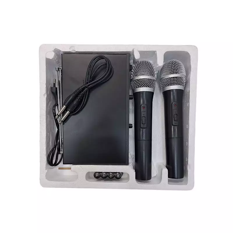 میکروفن بی سیم جفت برند C&amp;D مدل AT-1260H