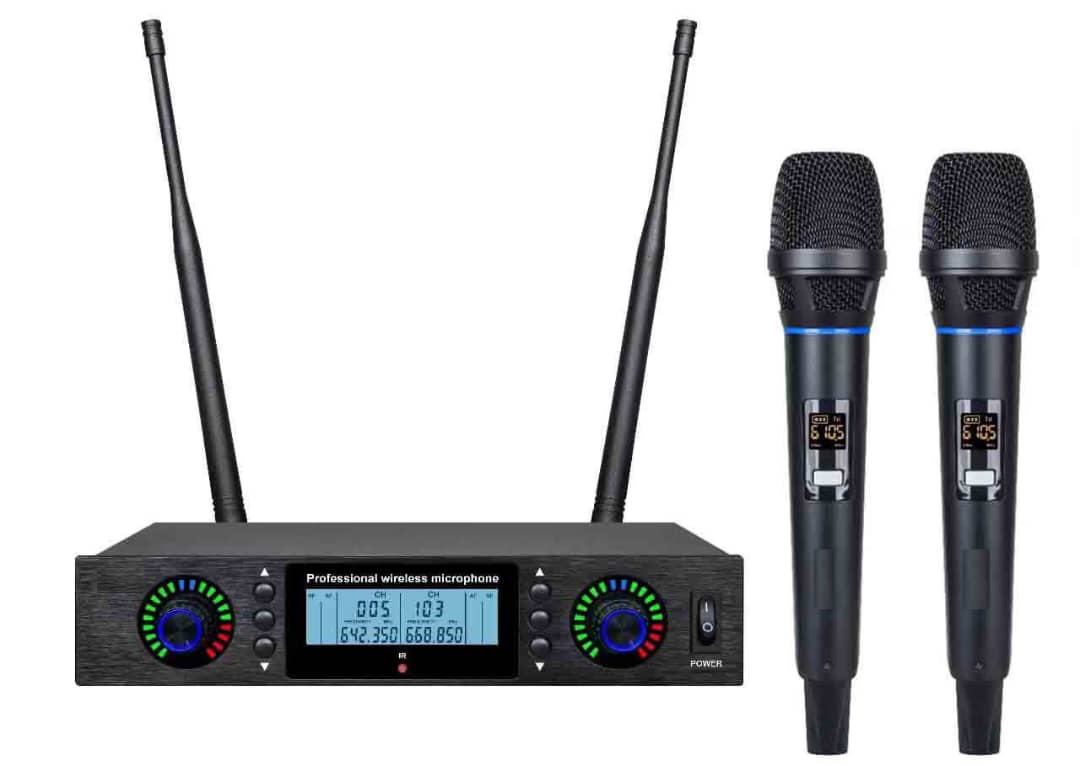 میکروفون بی سیم دو کانال دستی بیر BEYER مدل 800KST