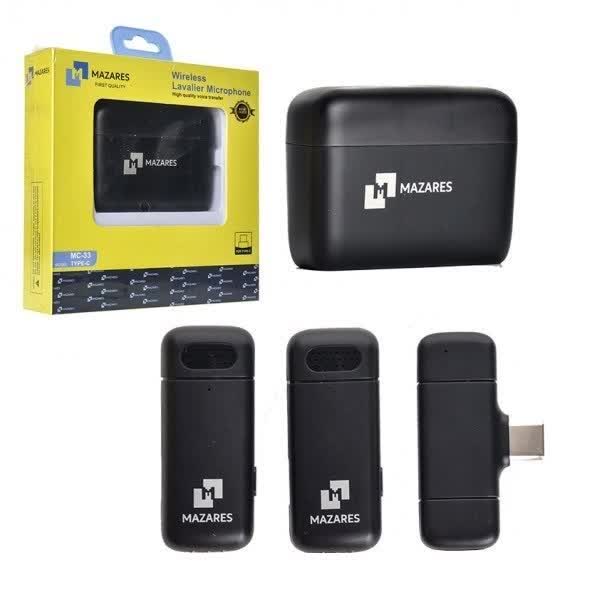 میکروفون یقه ای مازارس MAZARES مدل MC-33 (Type-C)