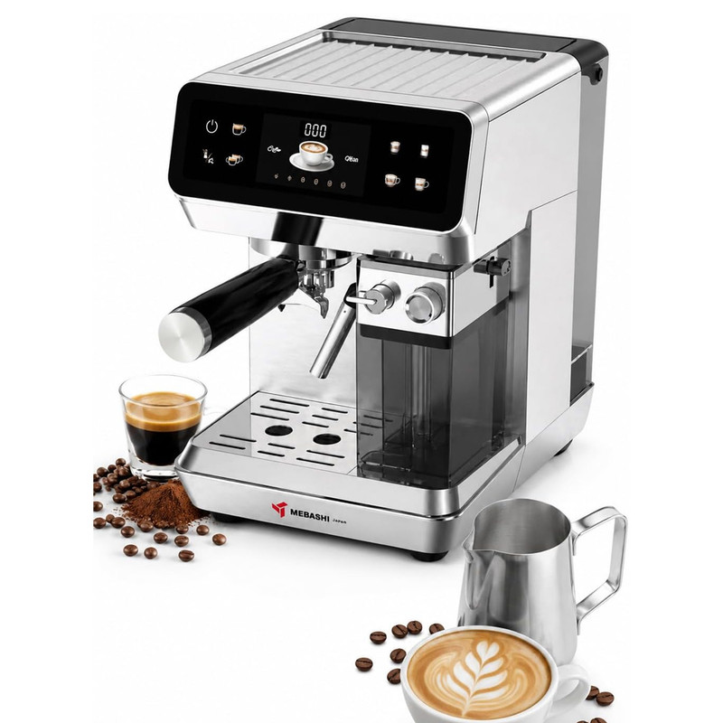 اسپرسو ساز 1500 میلیلیتر مباشی مدل ME-ECM2503جدید
