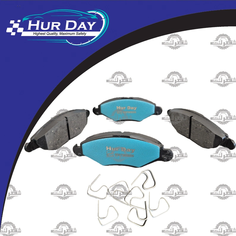 لنت ترمز جلو پژو 206 صندوقدار V20 مدل 1386-1392 هوردی (HurDay)