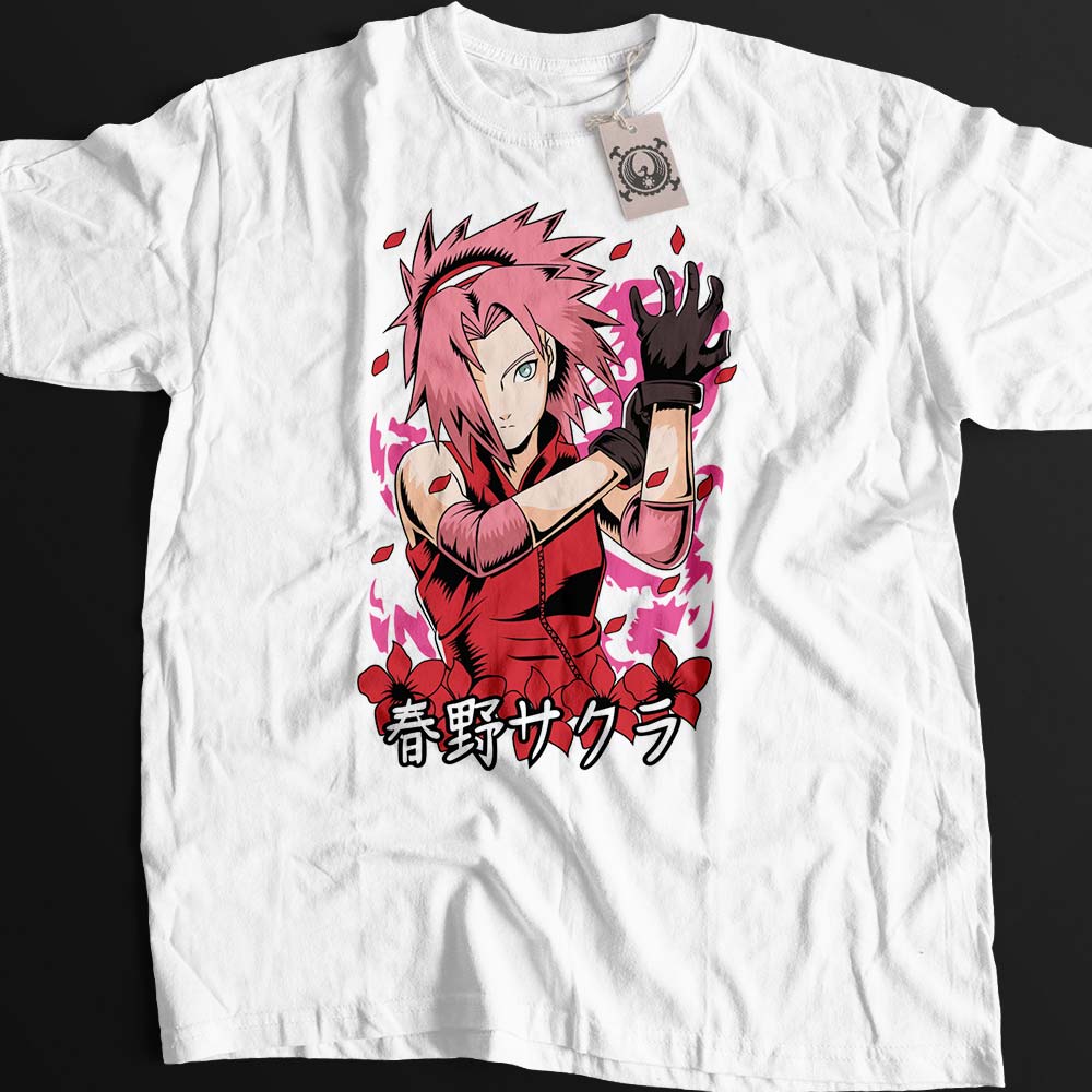 تیشرت Naruto طرح Sakura Haruno کد 139