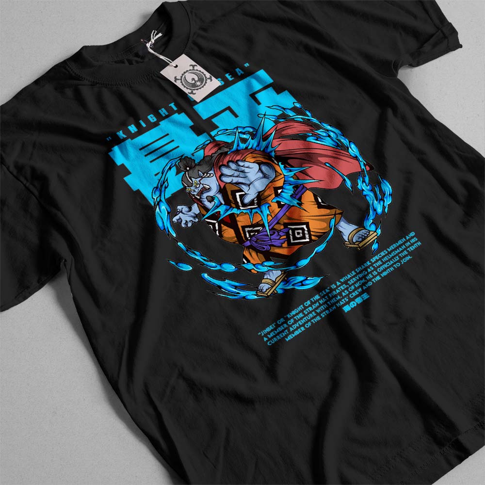 تیشرت One Piece طرح Gimbi Knight Of Sea کد 157