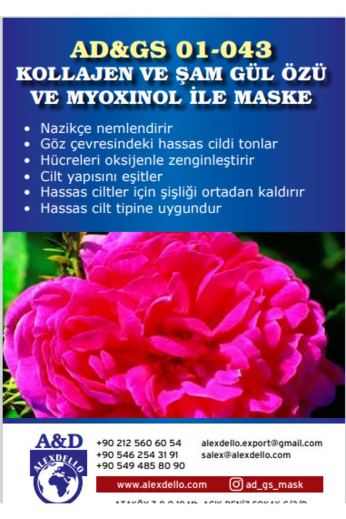 ماسک صورت ALEXDELLO YÜZ BAKIM MASKE | AD01043 اورجینالجدید