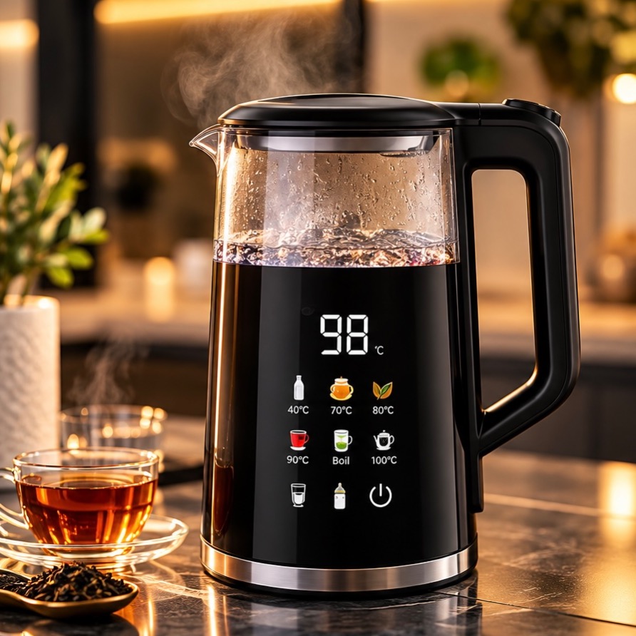 کتری برقی شیشهای چنددما LePresso مدل LP037جدید