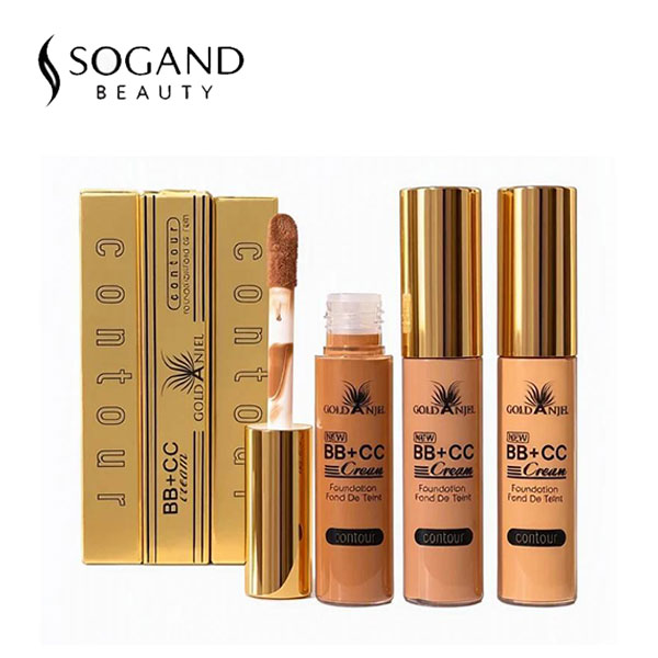 کانتور مایع گلد آنجل (BB+CC Cream & Liquid Contour Gold Angel)