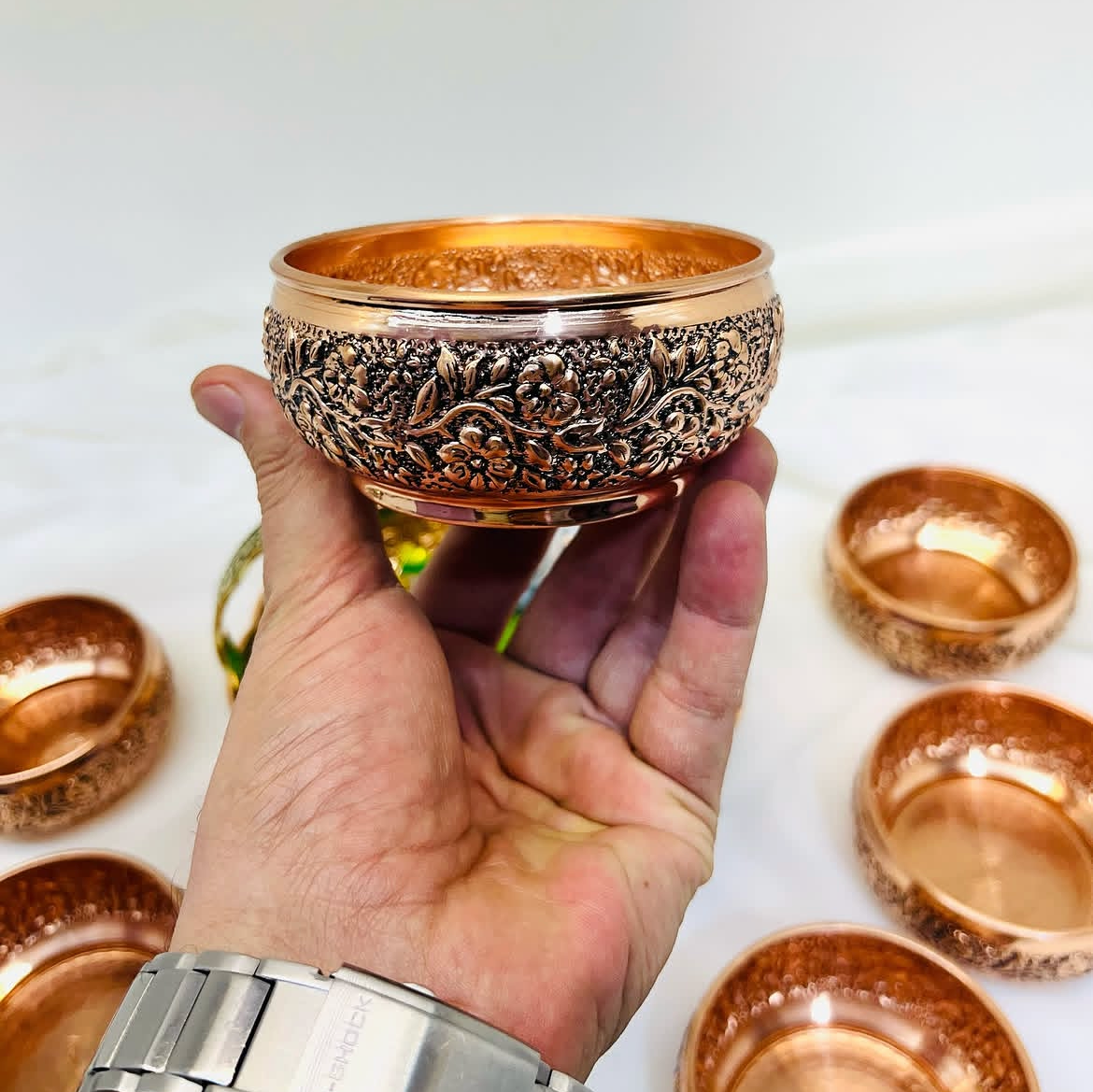 پیاله گلبرگ مسی نانوجدید