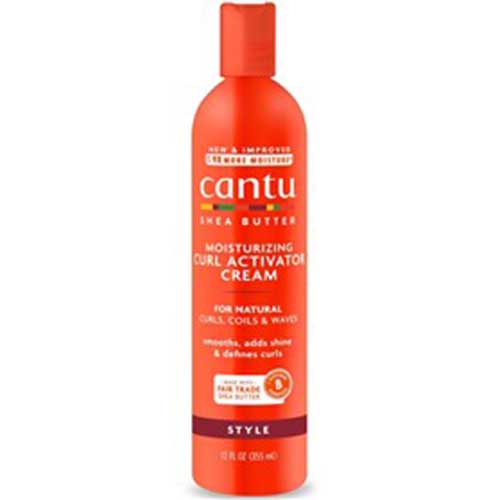 کرم فر کننده موی شی باتر کانتو Cantu Moisturizing Curl Activator حجم 355 میلی لیتر