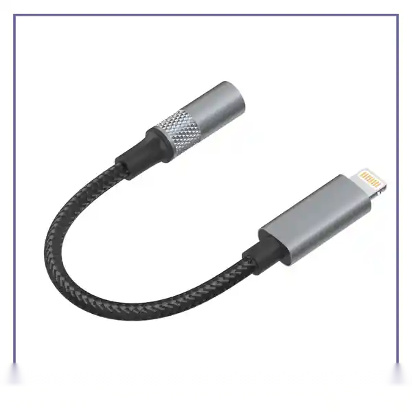 کابل تبدیل لایتنینگ به پورت AUX الدینیو LDNIO LSY80i - مشکیجدید
