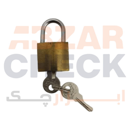 قفل اویز طرح برنج 25