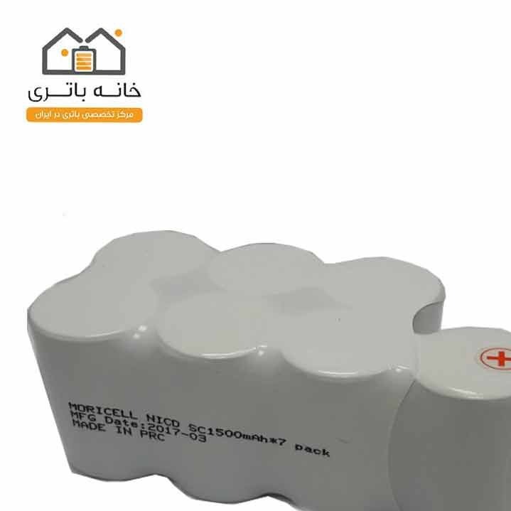 باتری جارو شارژی سانی 8.4 ولت 1500 میلی آمپر(داخل قاب)جدید