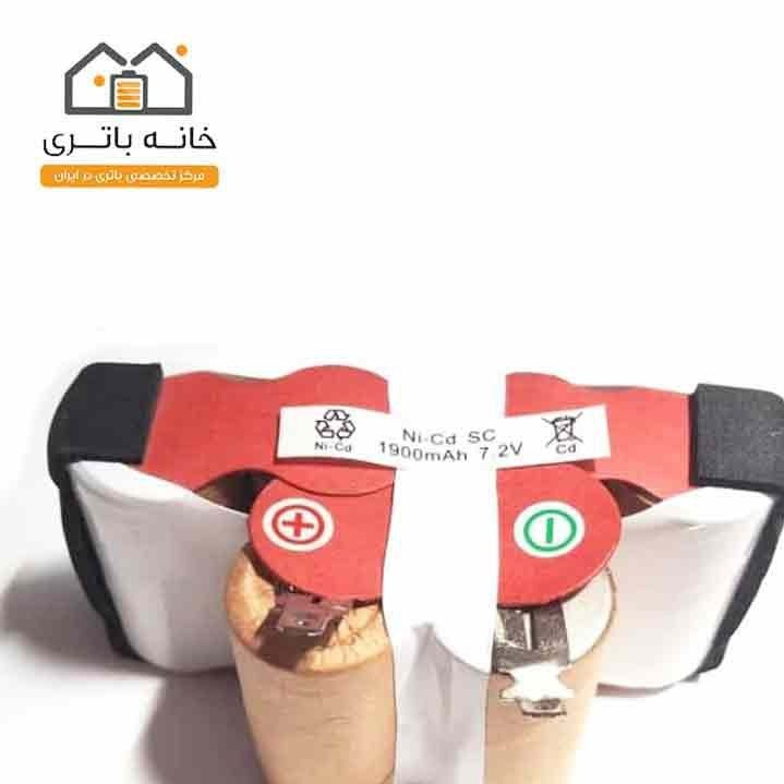 باتری جاروشارژی مایسان 7.2 ولت 1500 میلی آمپر