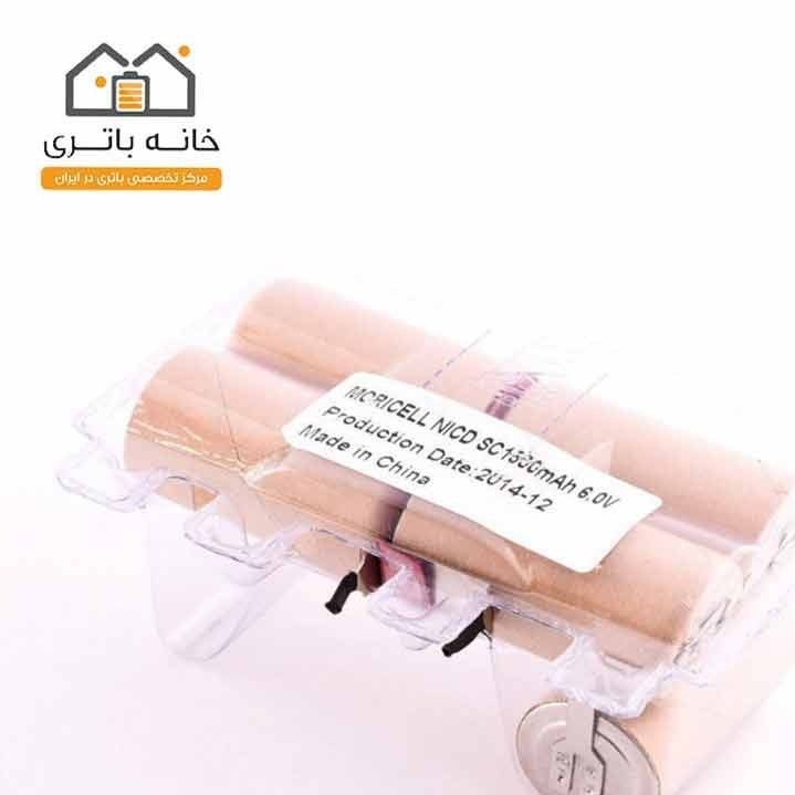 باتری جاروشارژی بلک اندکر 6 ولت 1500 میلی آمپر