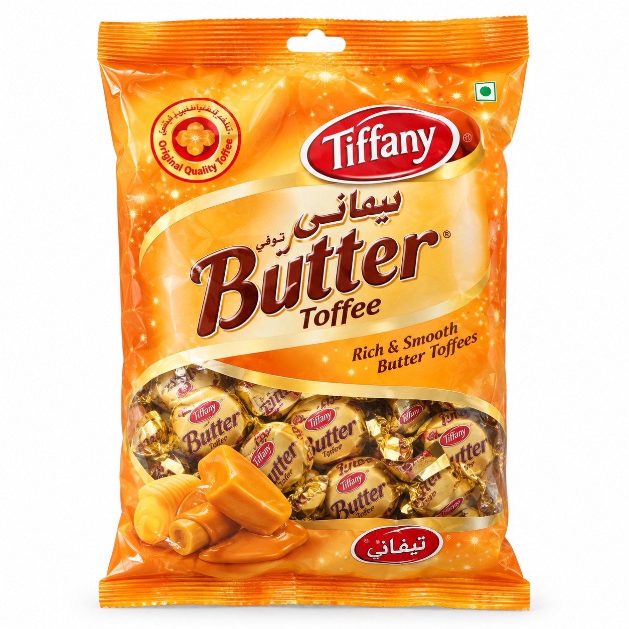 شکلات تافی خارجی کره ای تیفانی 350 گرم Tiffany Butter Toffee