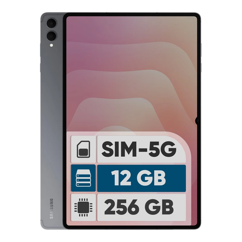 تبلت 14.6 اینچ سامسونگ مدل Galaxy Tab S11 Ultra ظرفیت 256 گیگابایت و رم 12 گیگابایت، قابلیت پشتیبانی از سیم کارت، رزولوش