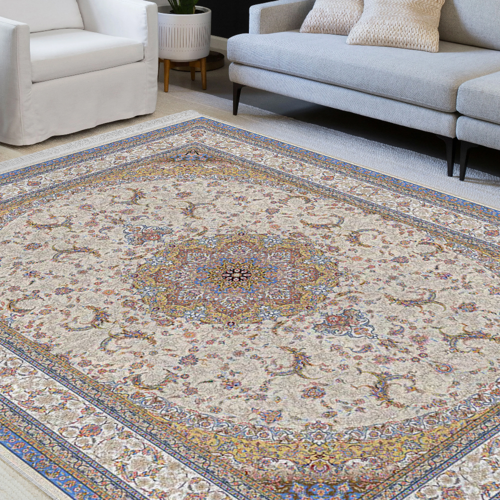 فرش لیلی طرح گلسان | 1200 شانه | 4 رنگ