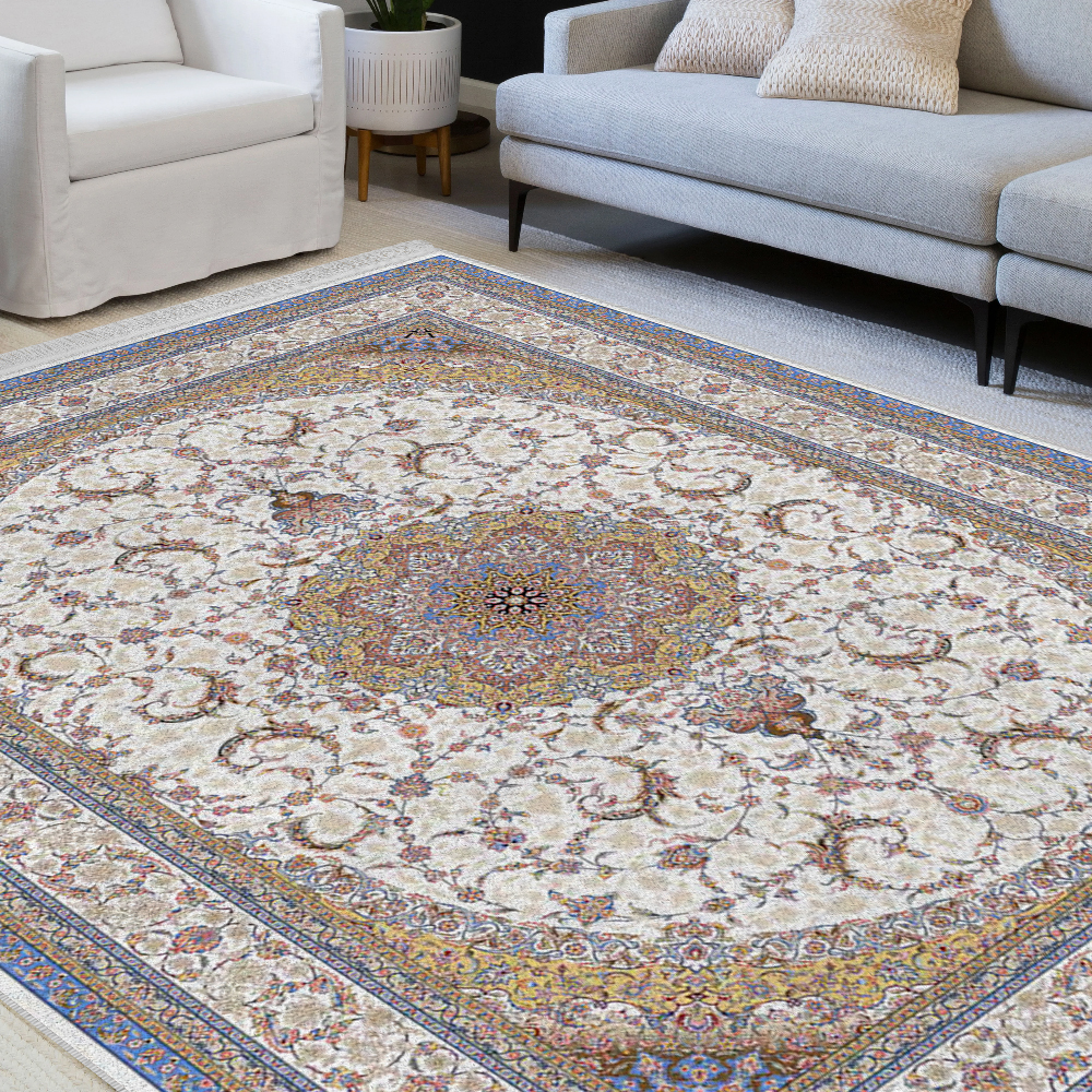 فرش لیلی طرح گلسان | 1200 شانه | 4 رنگ