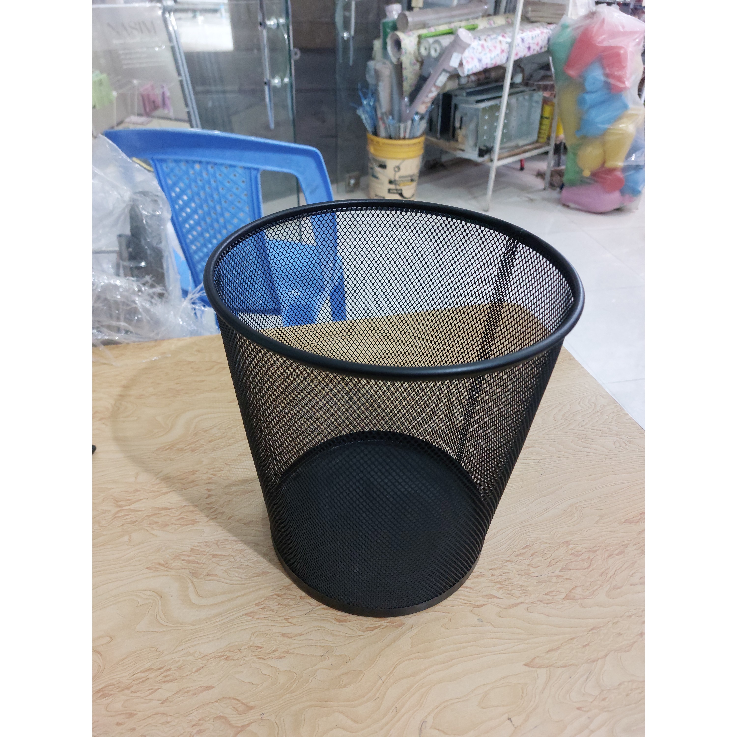 سطل اداری مشکی سطل کاغذجدید