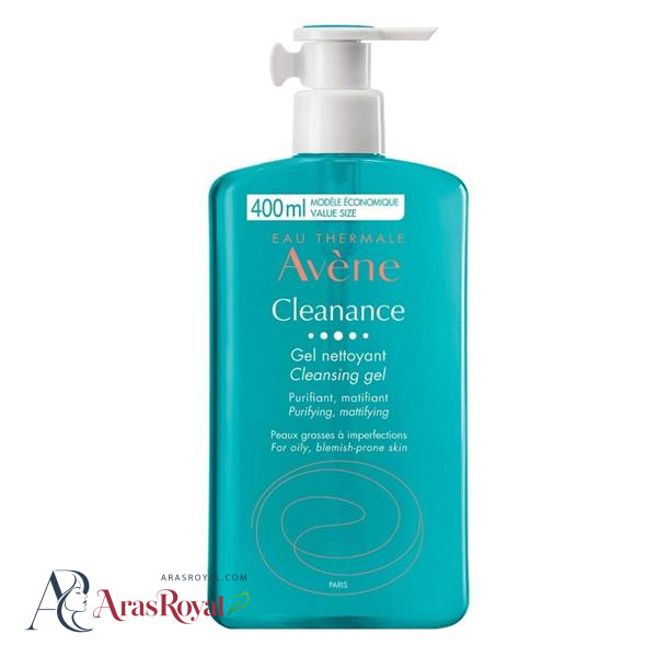 ژل شستشوی اون پوست چرب و مستعد آکنه 400 میل Avene Cleanance