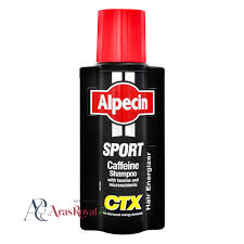 شامپو آلپسین Alpecin برای شادابی و تقویت مو مدل Sport Caffeine CTX
