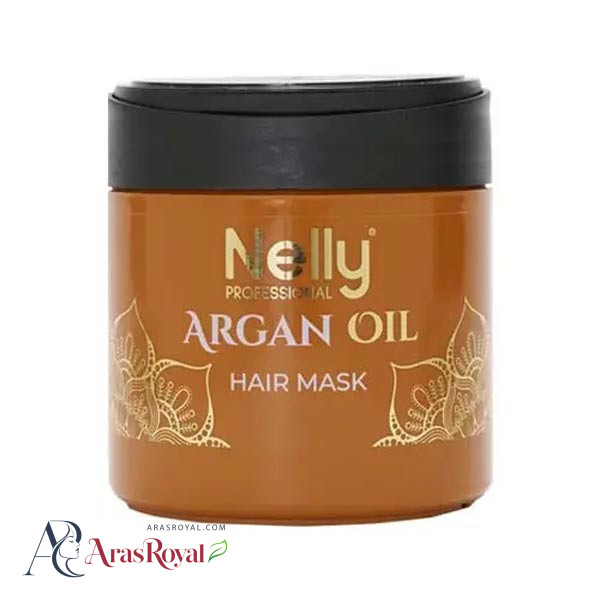 ماسک مو آرگان نلی Nelly مدل Argan Oil اسپانیا حجم 300 میل