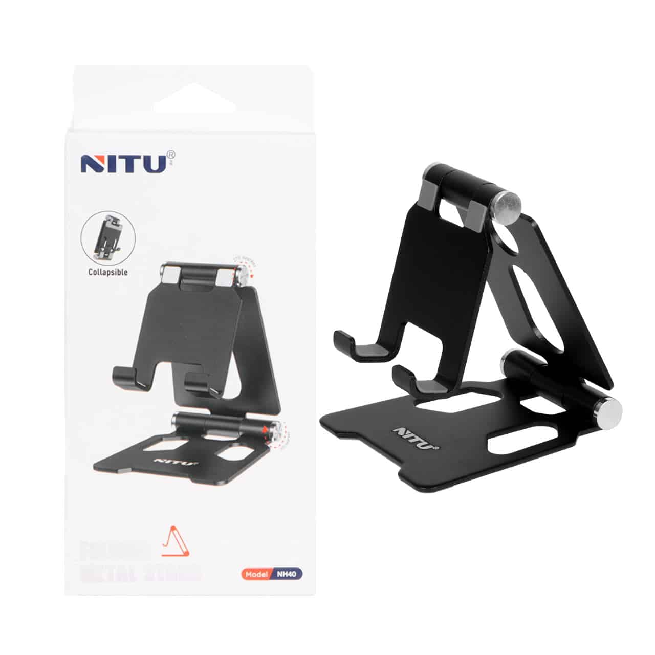 هولدر گوشی موبایل پایه دار NITU مدل NH40 - مشکی