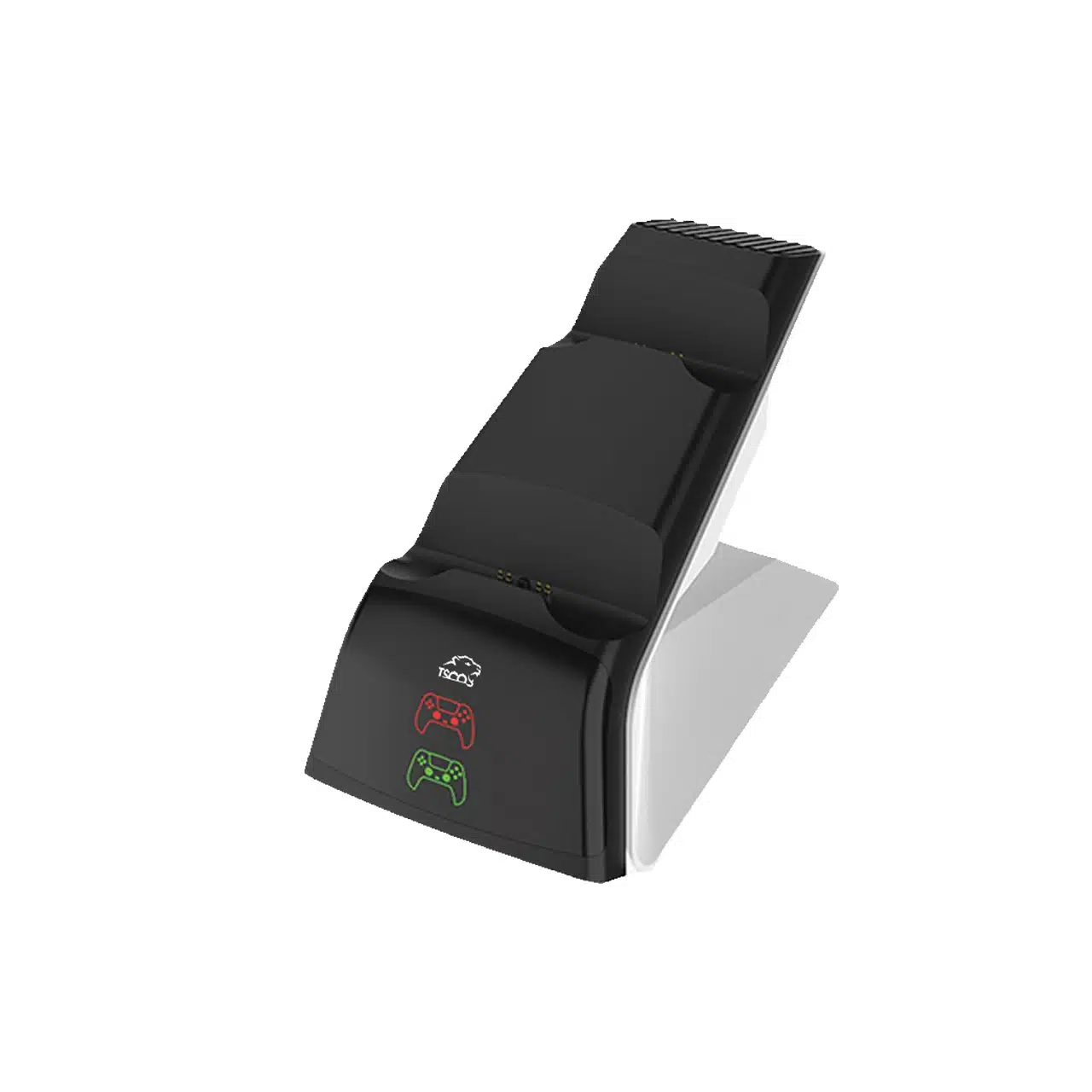 استند و شارژر دسته بازی TSCO PS5 مدل TGC16 - مشکی سفید (گارانتی 18 ماهه تسکو)جدید