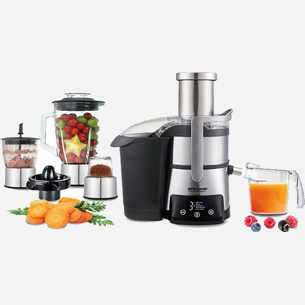 آبمیوه گیر 5 کاره نیولند مدل ‎NL-2800BS