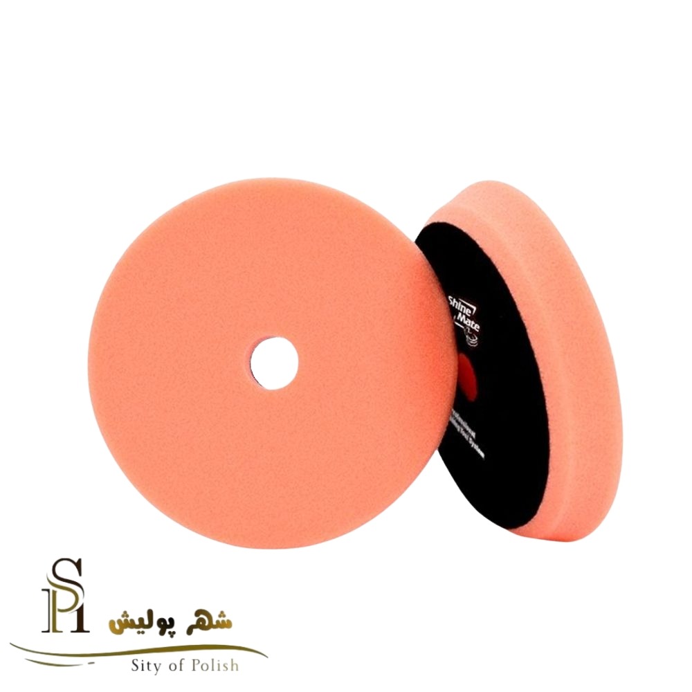 پد پولیش اسفنجی نرم شاین میت مخصوص پولیشر روتاری و اوربیتال مدل T40 کد – 4-34126