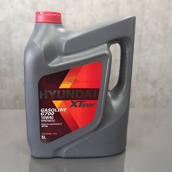 XTeer Gasoline 10W40 SN هیوندای (5 لیتری)جدید