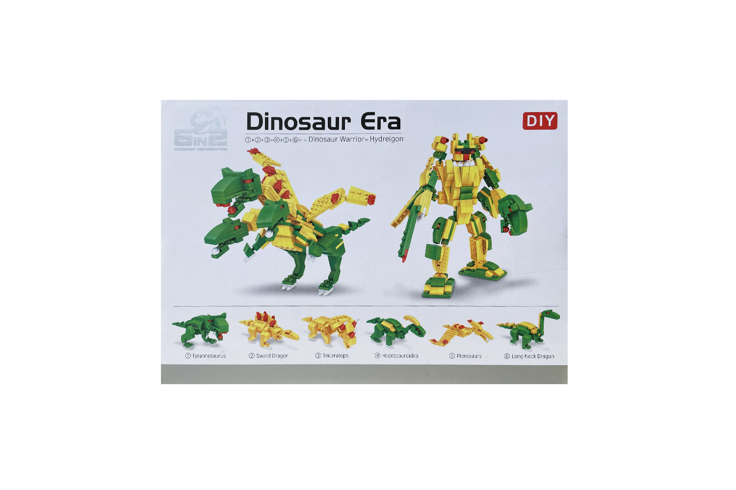 لگو دایناسور اژدها شمشیری DINOSAUR ERA (کد 2-741)جدید