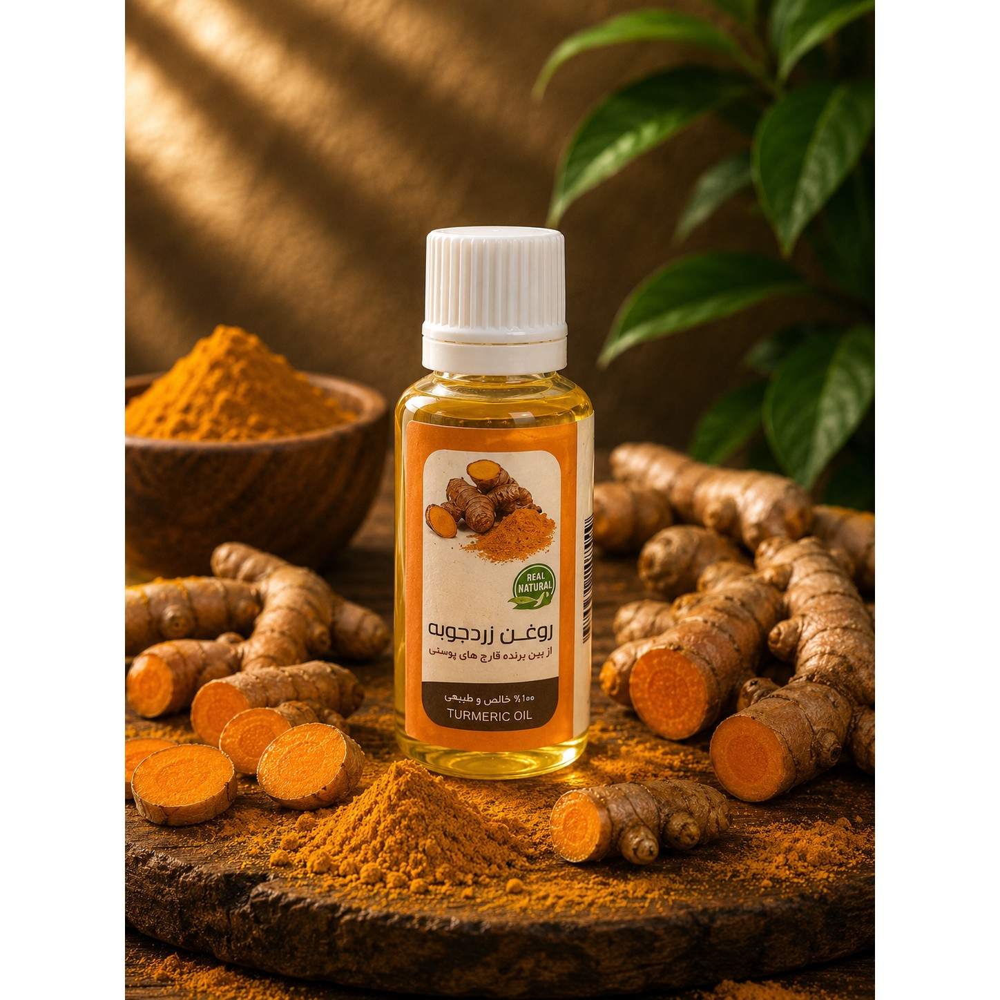 روغن زردچوبه 45cc