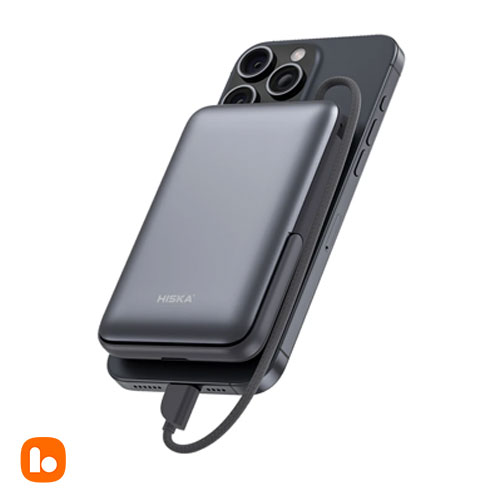 پاوربانک بانک هیسکا Hiska PowerBank HP-133PD 10000mAh