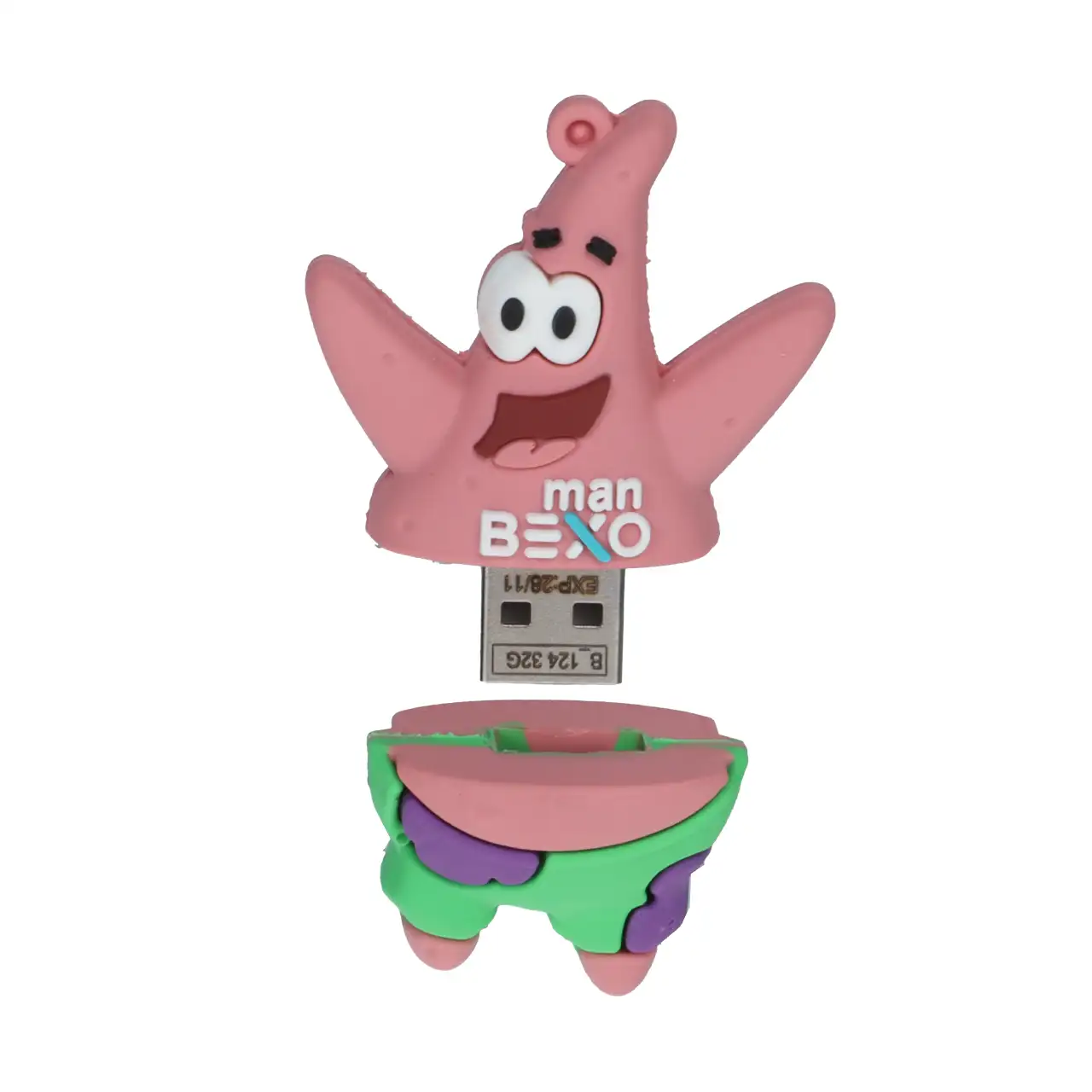 فلشفلش مموری BEXO USB2.0 مدل BX-124 ظرفیت 32GB - عروسکی(گارانتی داده پردازی آواتک)