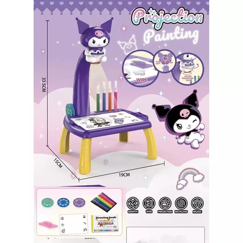 تخته نقاشی دیجیتال (نقاشک) طرح کرومی (Kuromi)