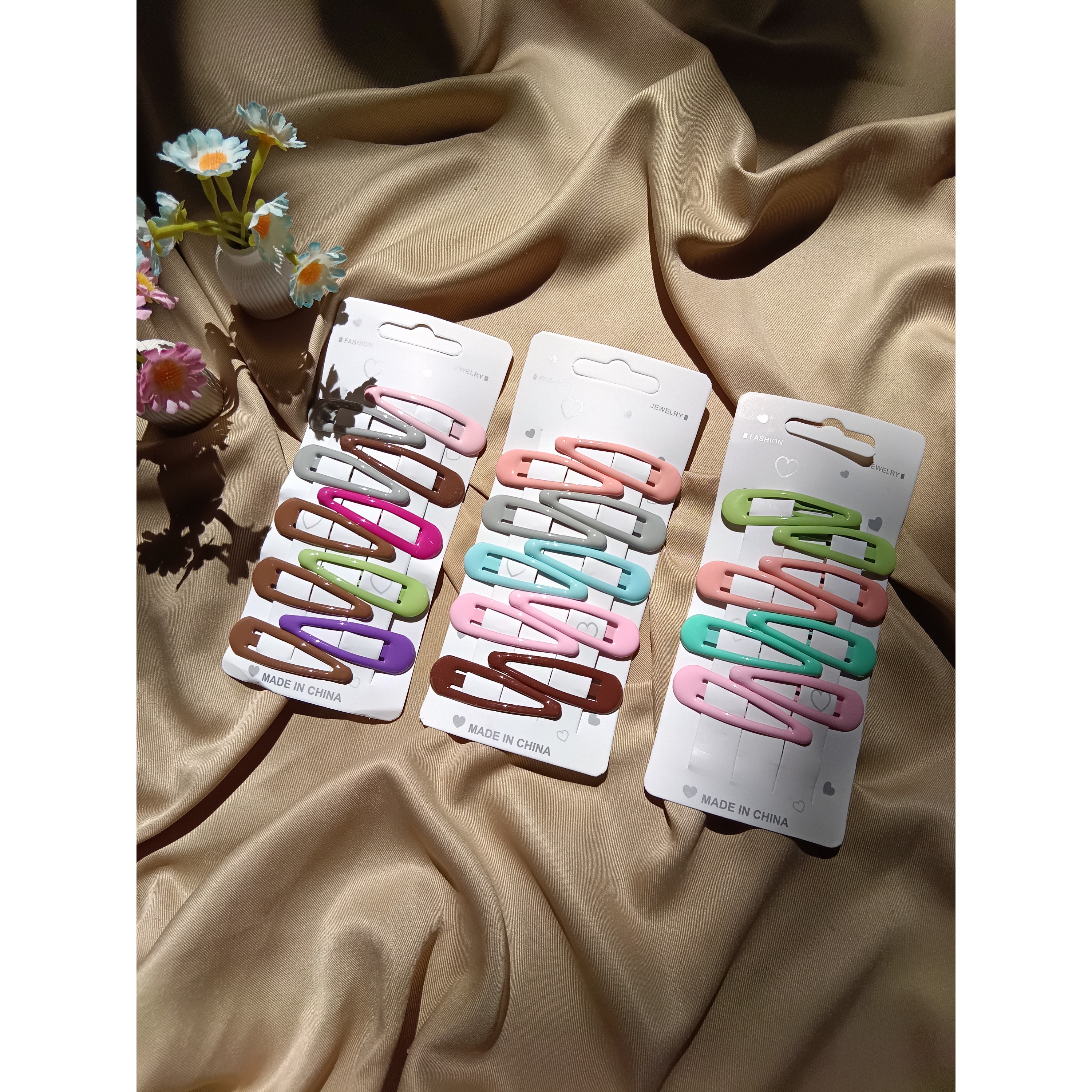 گیره مو تق تقی سایز متوسط