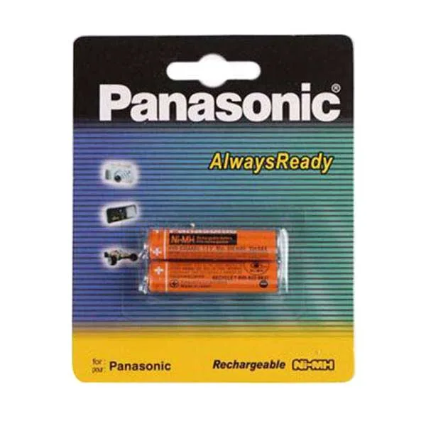 باتری نیم قلمی شارژی Panasonic HHR-3MRT/2BM High Copy 830mAhجدید