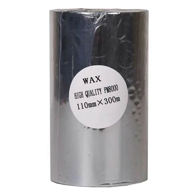 ریبون پرینتر لیبل زن Wax 110mm x 300mجدید