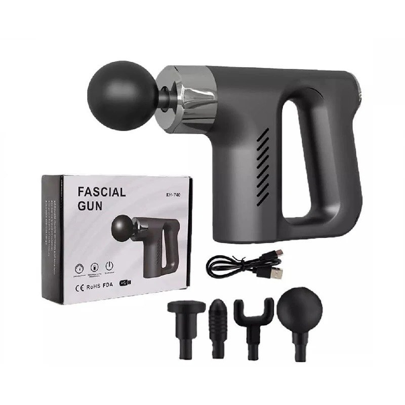 تفنگ ماساژور Fascial Gun 740 (ماساژگان) برقی بیسیم