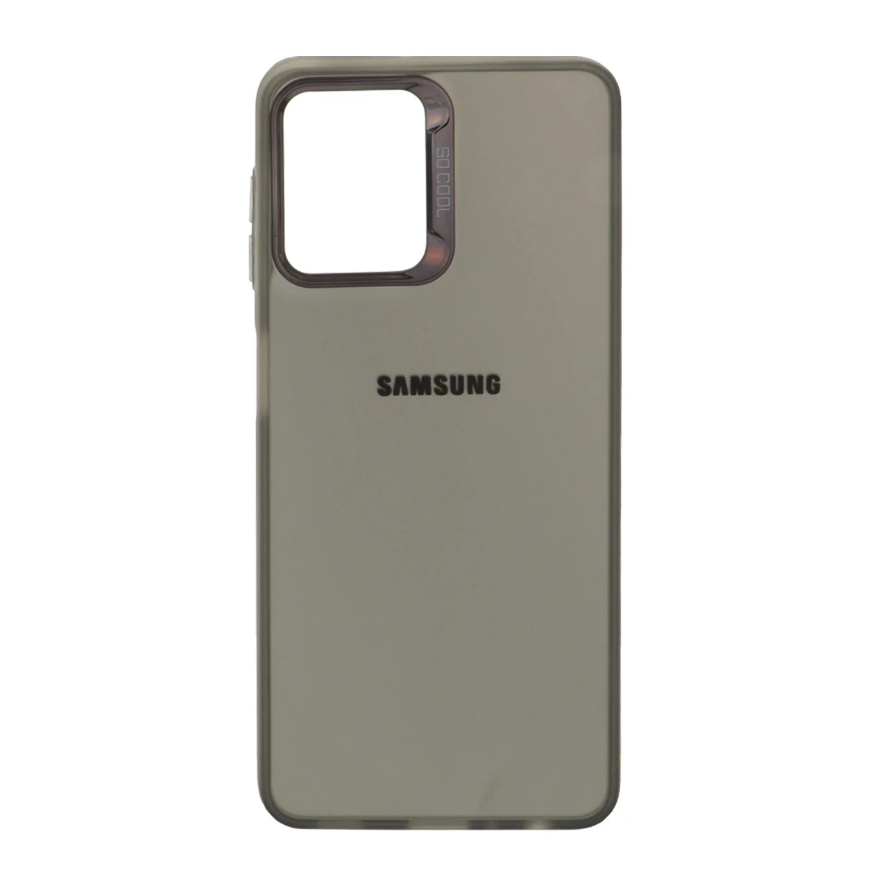 قاب SO COOL لنز متال لوگودار Samsung Galaxy A22 4G / M22 / M32 4G / F22