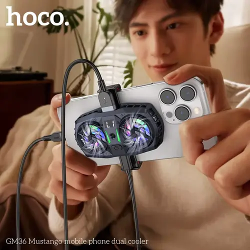 فن خنک کننده گوشی HOCO GM36 Dual Coolerجدید