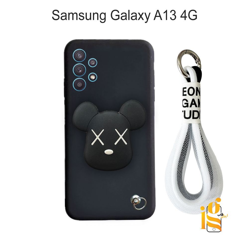قاب فانتزی خرس روبو چشم ضربدری برای گوشی سامسونگ A13 4G