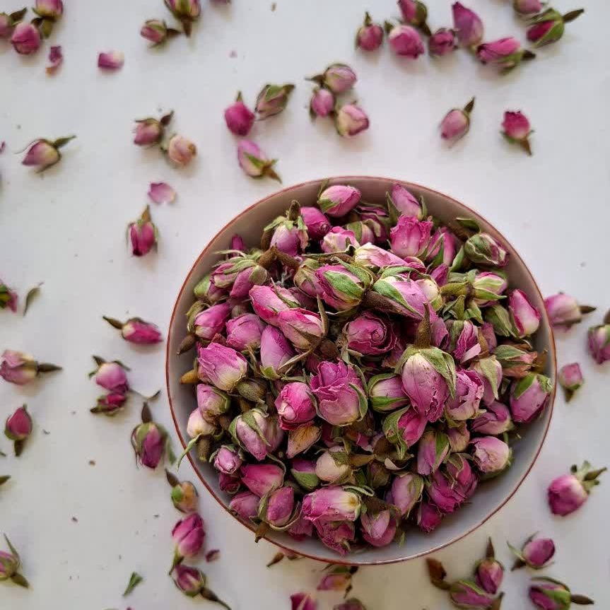 غنچه گل محمدی درجه یک و اعلا (عطاری سرمد)جدید