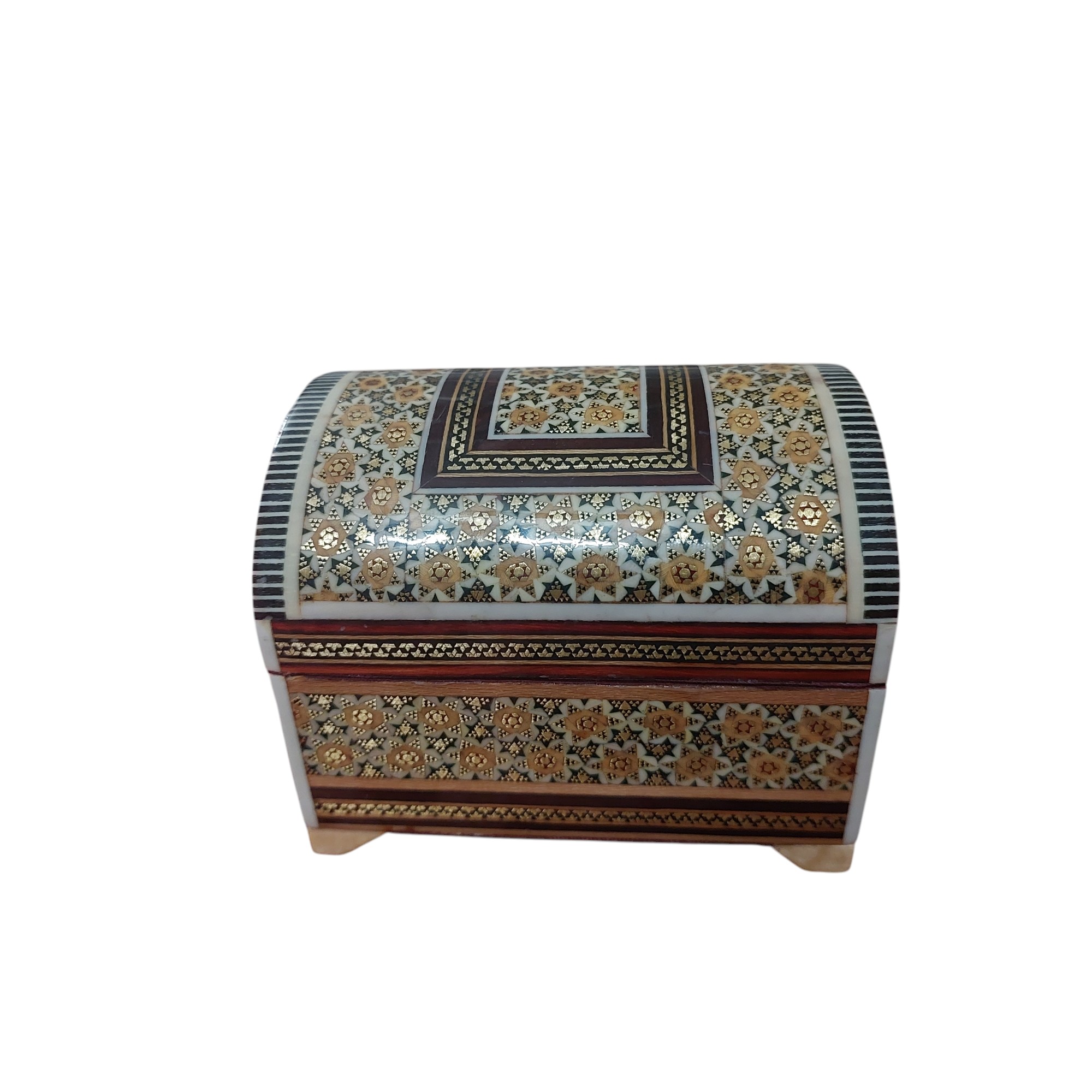 جعبه خاتم کاری صندوقی مدل روخاتم کد266