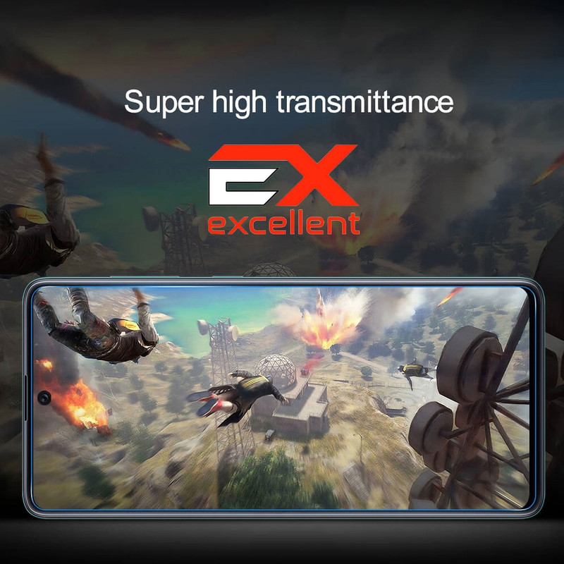 محافظ صفحه نمایش شیشه ای ایکس اکسلنت گلس مدل XOG Gold مناسب برای گوشی موبایل سامسونگ Galaxy A51