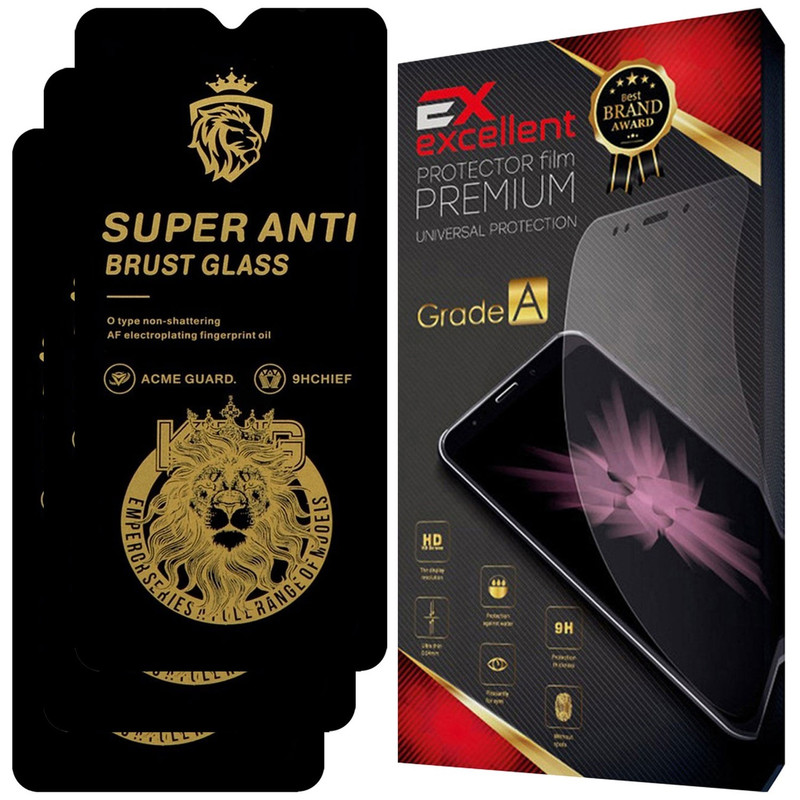 محافظ صفحه نمایش شیشه ای ایکس اکسلنت مدل XSA مناسب برای گوشی موبایل سامسونگ Galaxy A16 5G بسته سه عددیجدید