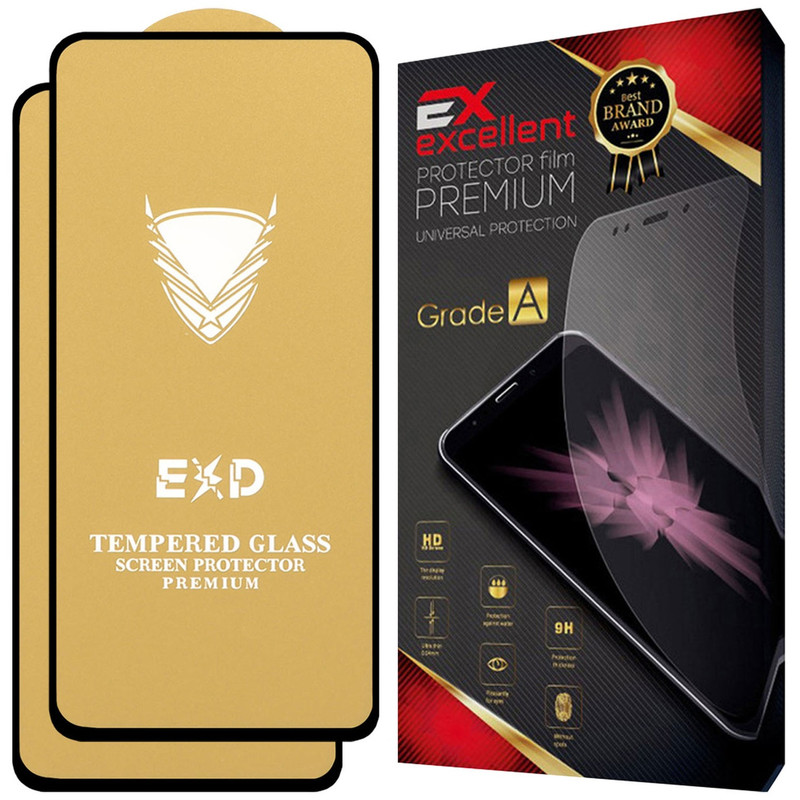 محافظ صفحه نمایش شیشه ای ایکس اکسلنت گلس مدل XOG Gold مناسب برای گوشی موبایل سامسونگ Galaxy S25 FE بسته دو عددیجدید
