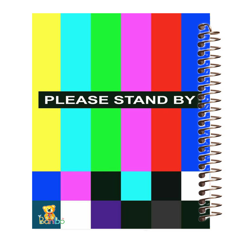 دفتر نقاشی 100 برگ سیمی بانیبو مدل no signal کد 3403
