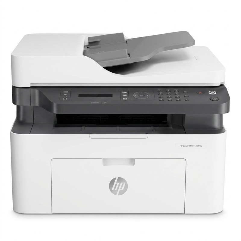 پرینتر چندکاره لیزری تکرنگ A4 اچپی مدل Laser MFP 139fnw با قابلیت پرینت، اسکن، کپی و فکس، اتصال USB، وایفای و شبکهجدید