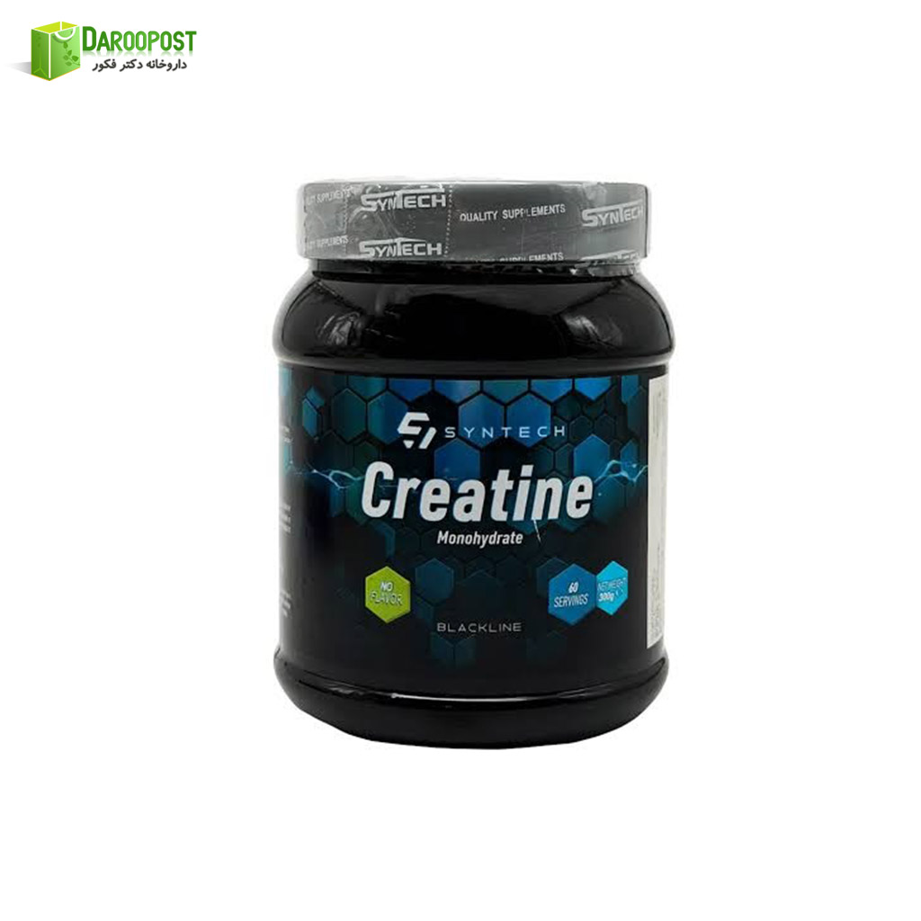 پودر کراتین مونوهیدرات 300 گرمی سینتک